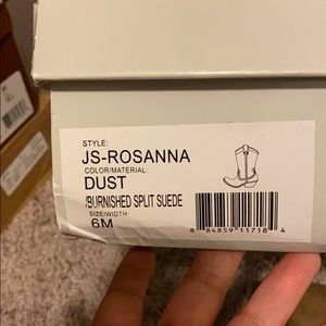 Jessica Simpson suede boots